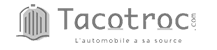 Logo Tacotroc en noir et blanc